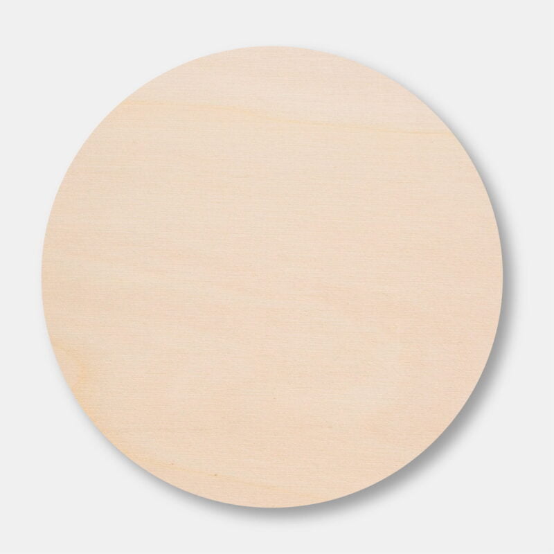 Houten Bord Rond met eigen ontwerp