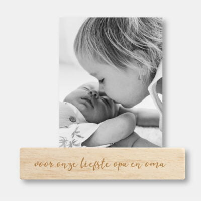 Cadeau Opa en Oma fotolijst gepersonaliseerd