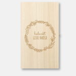 cadeau bedankt gepersonaliseerde wijnkist