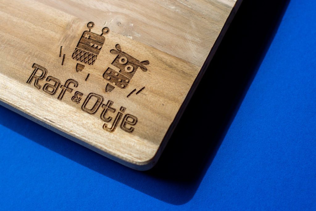 lasergasten logo graveren restaurant horeca