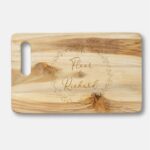 bruiloft cadeau gepersonaliseerde broodplank