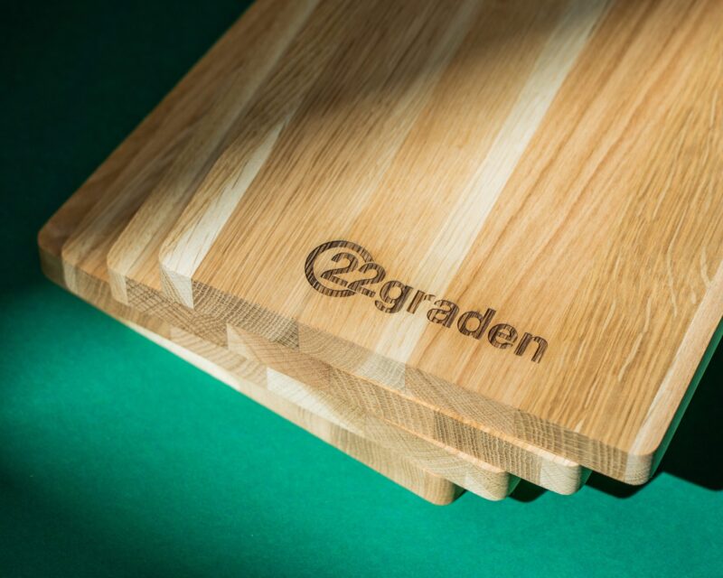 plank bedrijfslogo logo graveren cadeau personeel