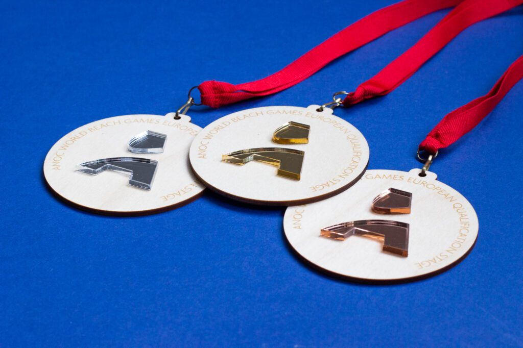 medaille goud, zilver en brons laten maken