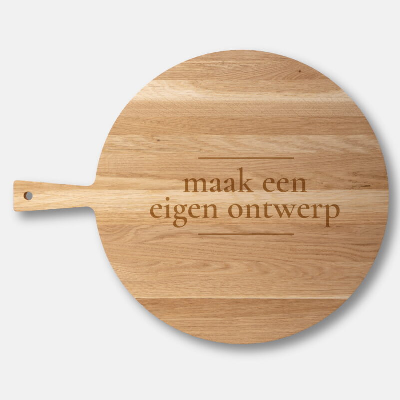 serveerplank pizza met eigen ontwerp