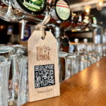 qr code graveren menukaart horeca