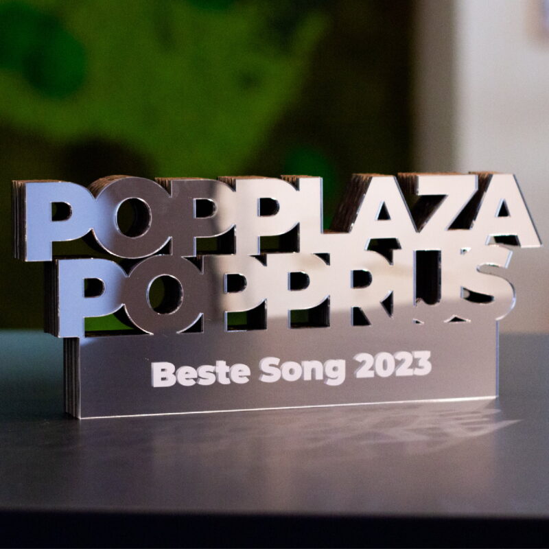 acrylaat lasersnijden spiegel award op maat lasergasten