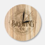 houten klok laten maken eigen ontwerp logo tekengebied 1 09