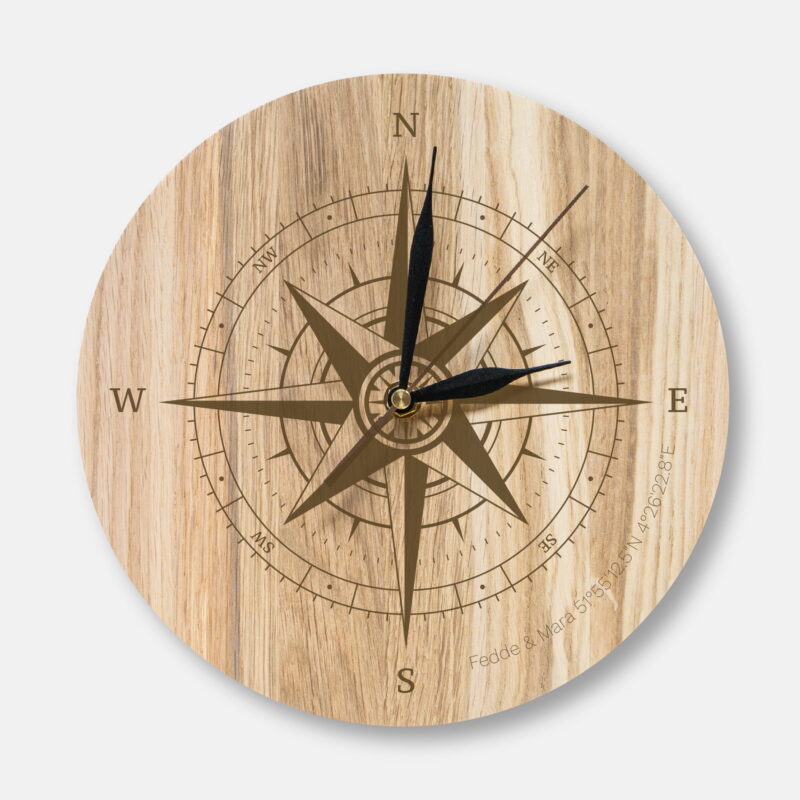 houten klok laten maken eigen ontwerp logo tekengebied 1 13