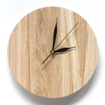 houten klok eiken graveren