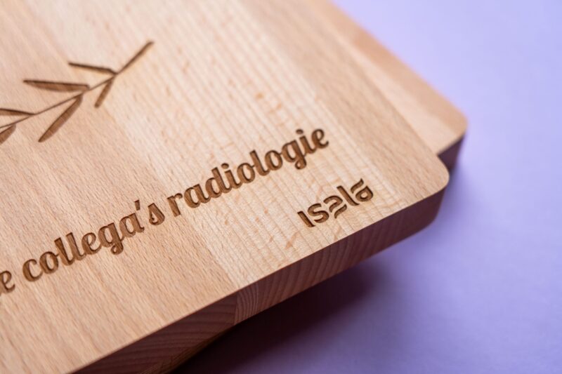 lasergasten borrelplank cadeau collega ziekenhuis