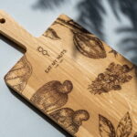 lasergasten eiken borrelplank graveren collega cadeau