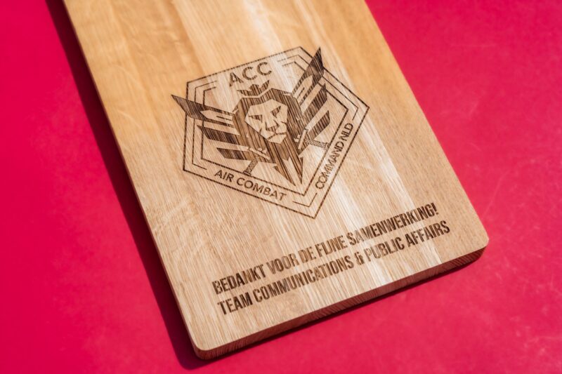 lasergasten cadeau collega personeel acc team communications public affairs