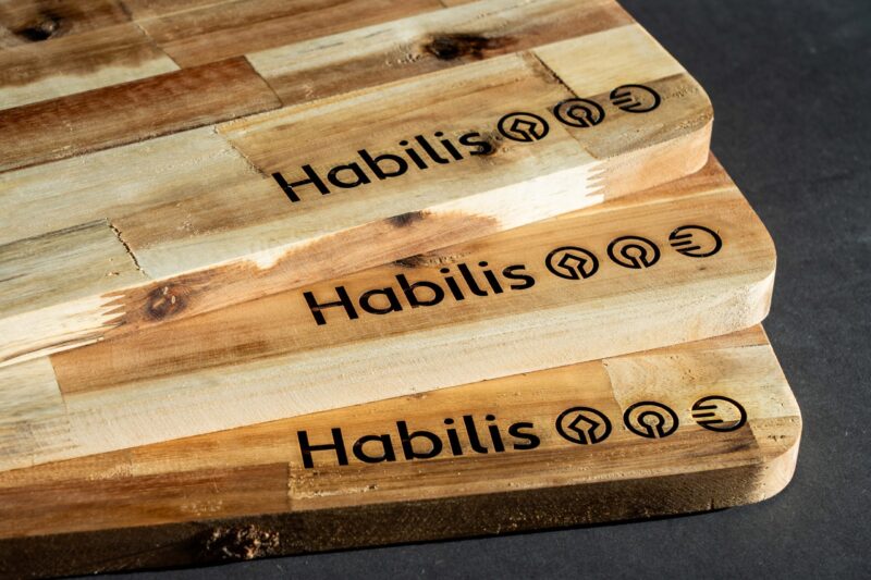 lasergasten grote borrelplank kerstpakket cadeau personeel